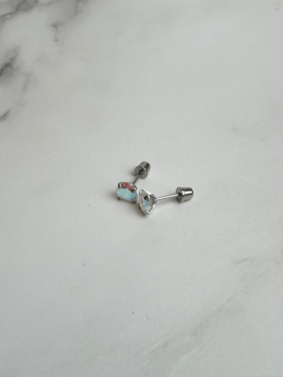 Stainless Steel Stud Earrings - Bodacious Bijous LLC