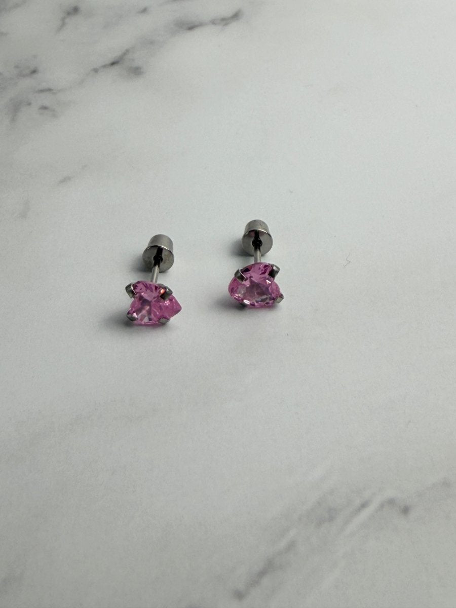 Stainless Steel Stud Earrings - Bodacious Bijous LLC