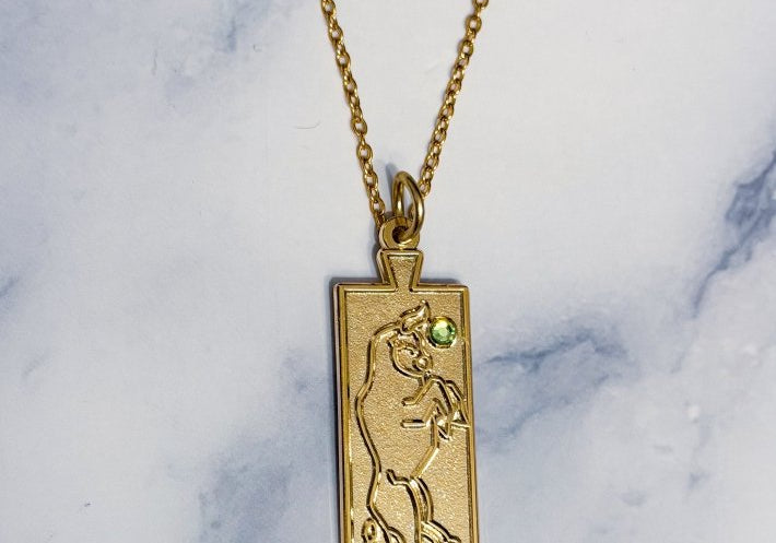 Taurus Zodiac Necklace - Bodacious Bijous LLC