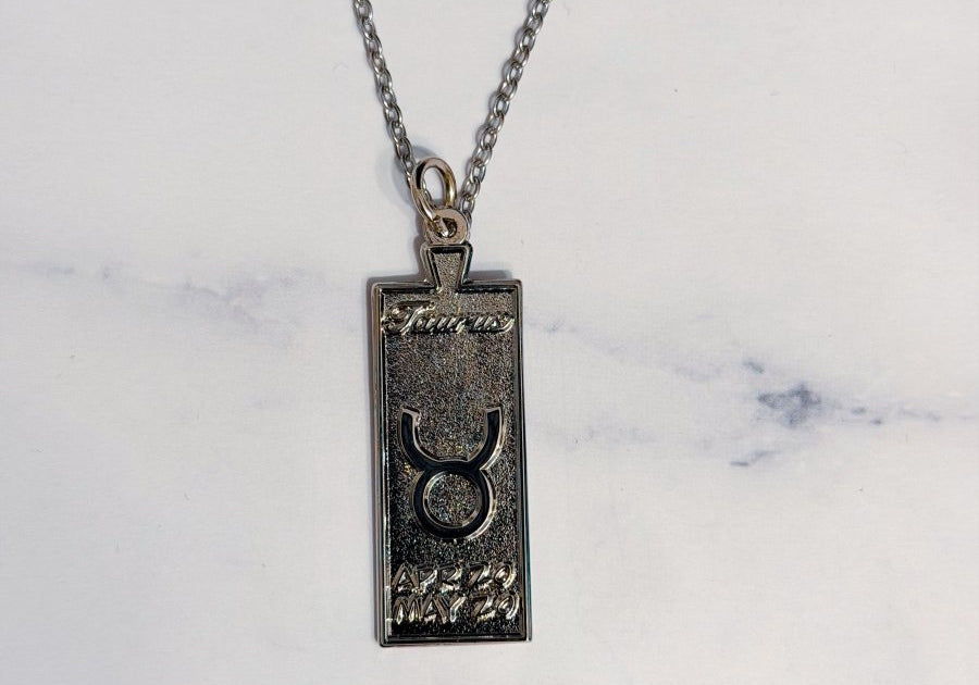 Taurus Zodiac Necklace - Bodacious Bijous LLC