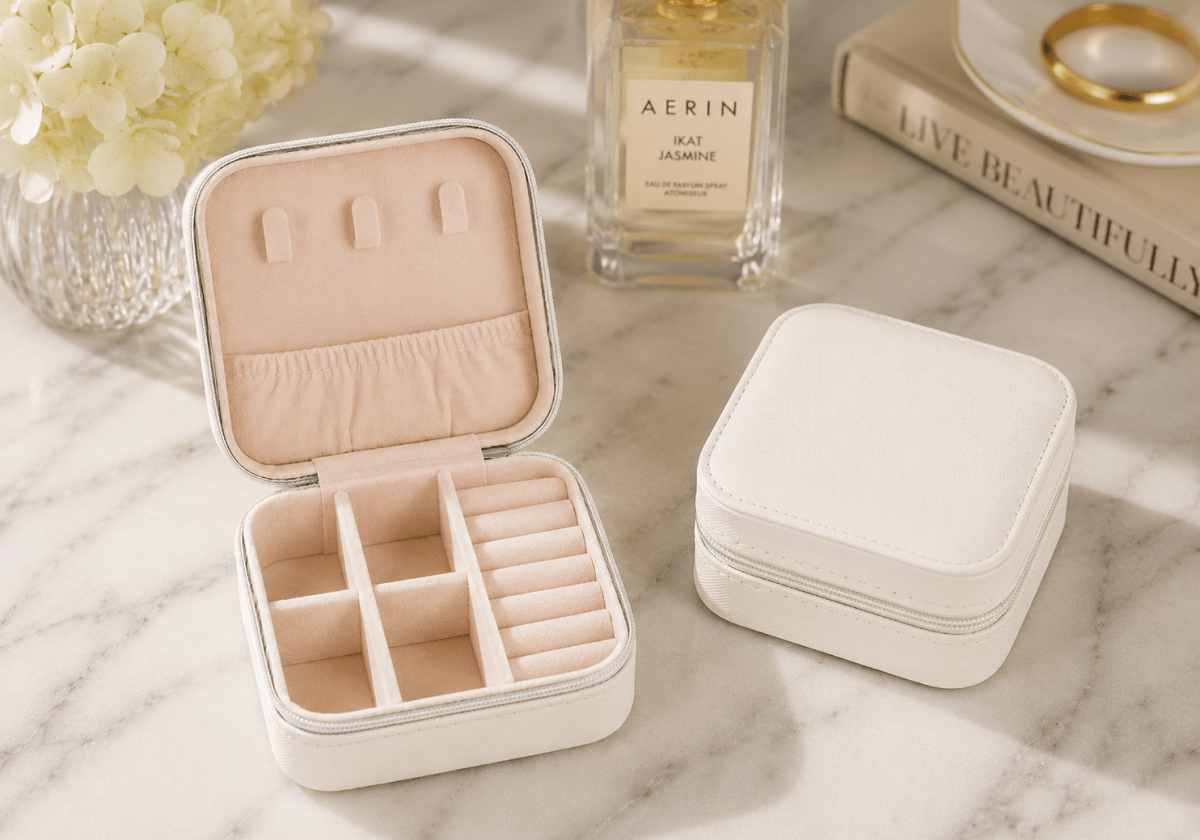 Travel Jewelry Storage Box - Bodacious Bijous LLC