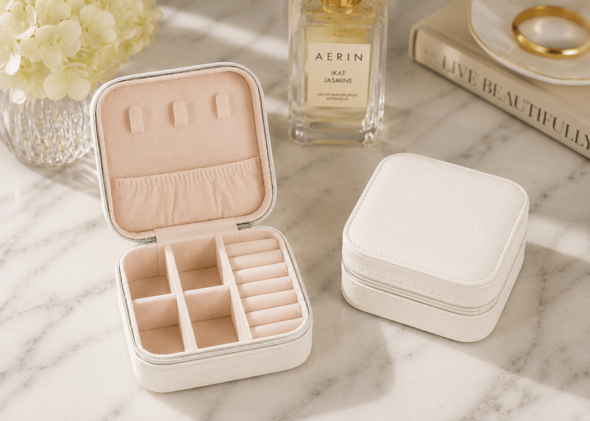 Travel Jewelry Storage Box - Bodacious Bijous LLC