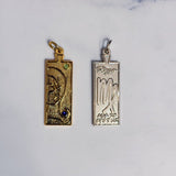 Virgo Zodiac Necklace - Bodacious Bijous LLC