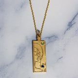 Virgo Zodiac Necklace - Bodacious Bijous LLC