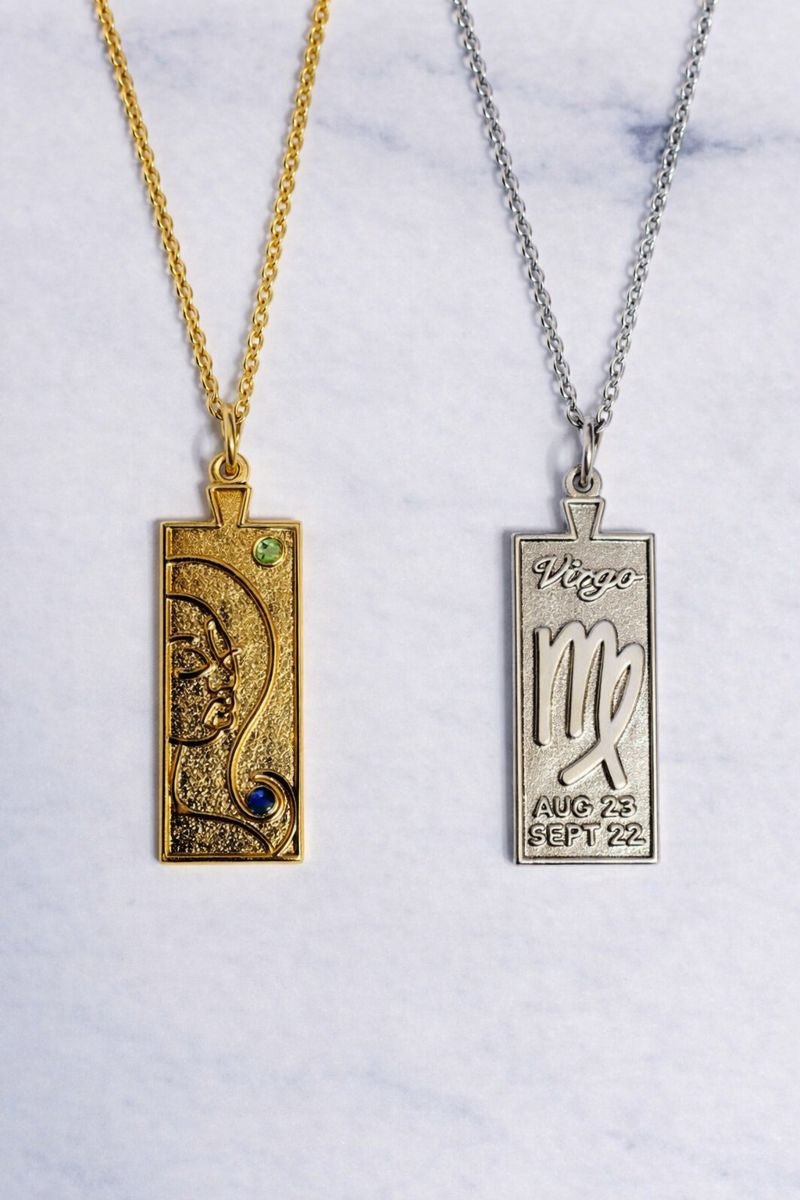 Virgo Zodiac Necklace - The Bodacious Zodiac Collection - Bodacious Bijous LLC