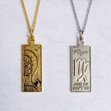 Virgo Zodiac Necklace - The Bodacious Zodiac Collection - Bodacious Bijous LLC