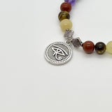 Chakra Style Bracelets with Third Eye Charm - Bodacious Bijous