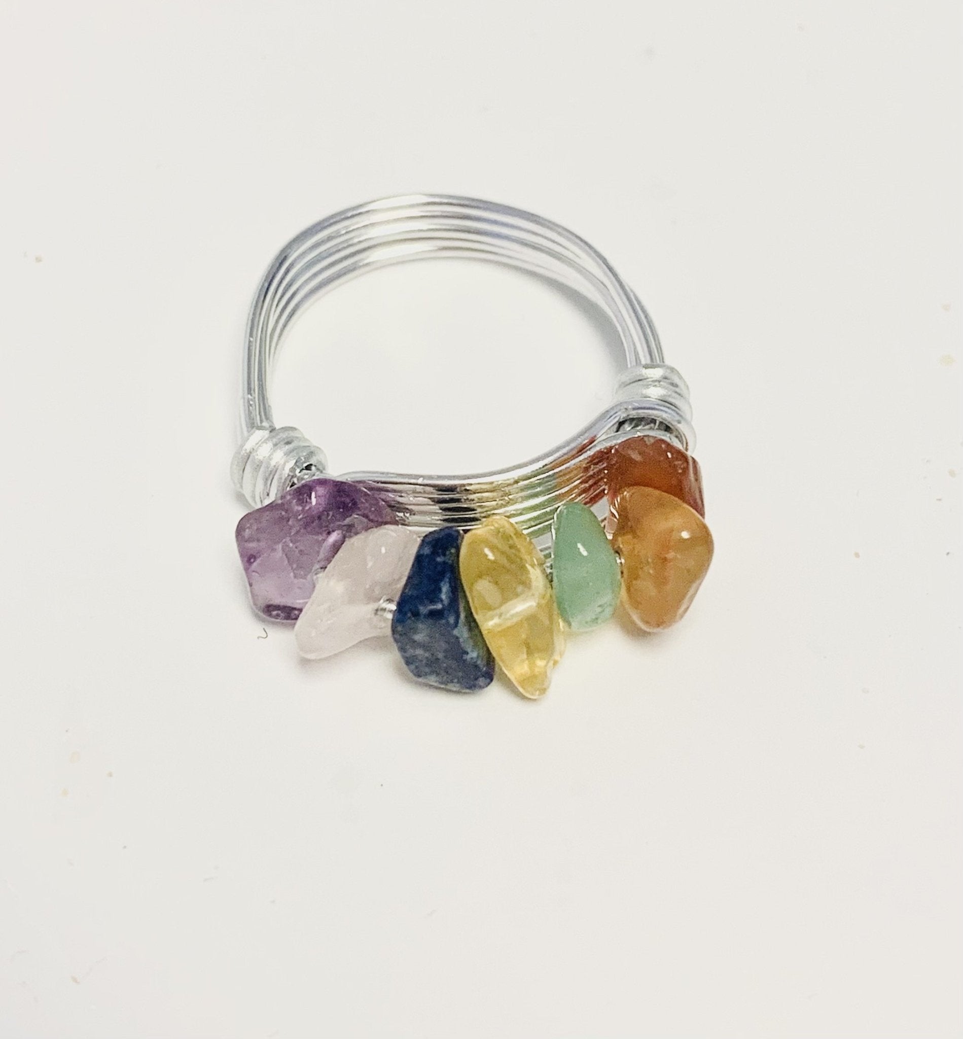 Chakra Style Wrap Ring - Bodacious Bijous