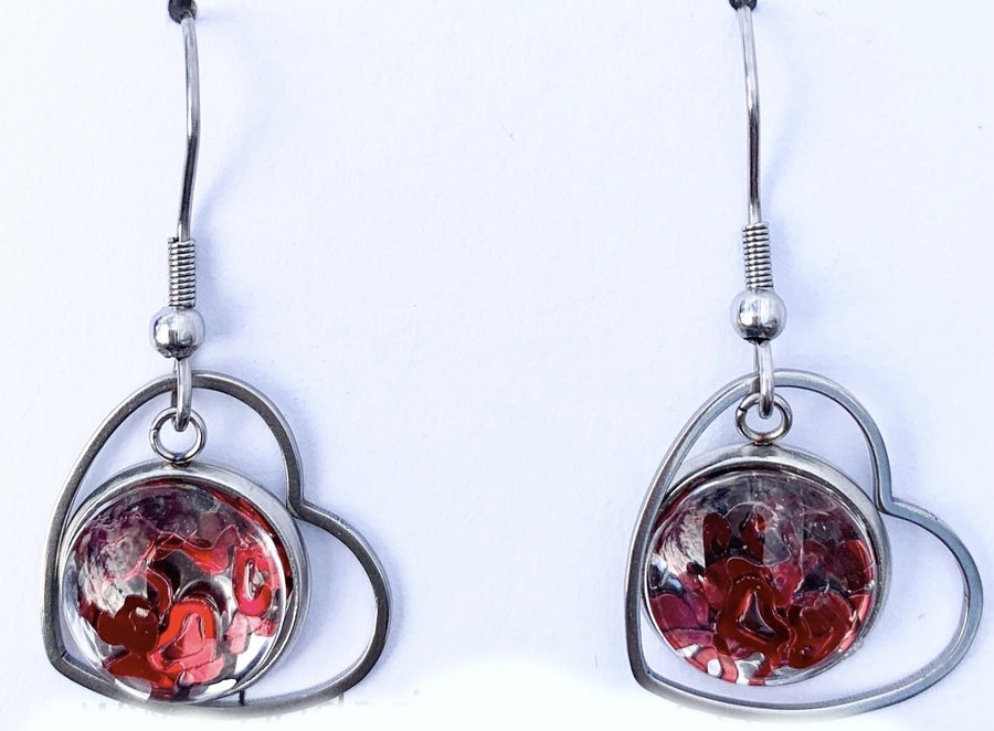 Dangly Stainless Steel Earrings - Bodacious Bijous