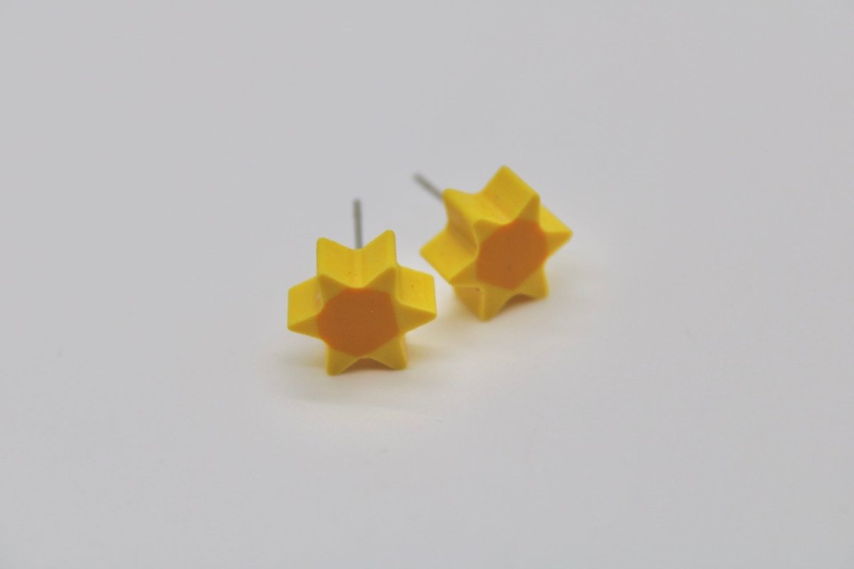 Eraser Earrings - Bodacious BijousGrapes (Post Style)