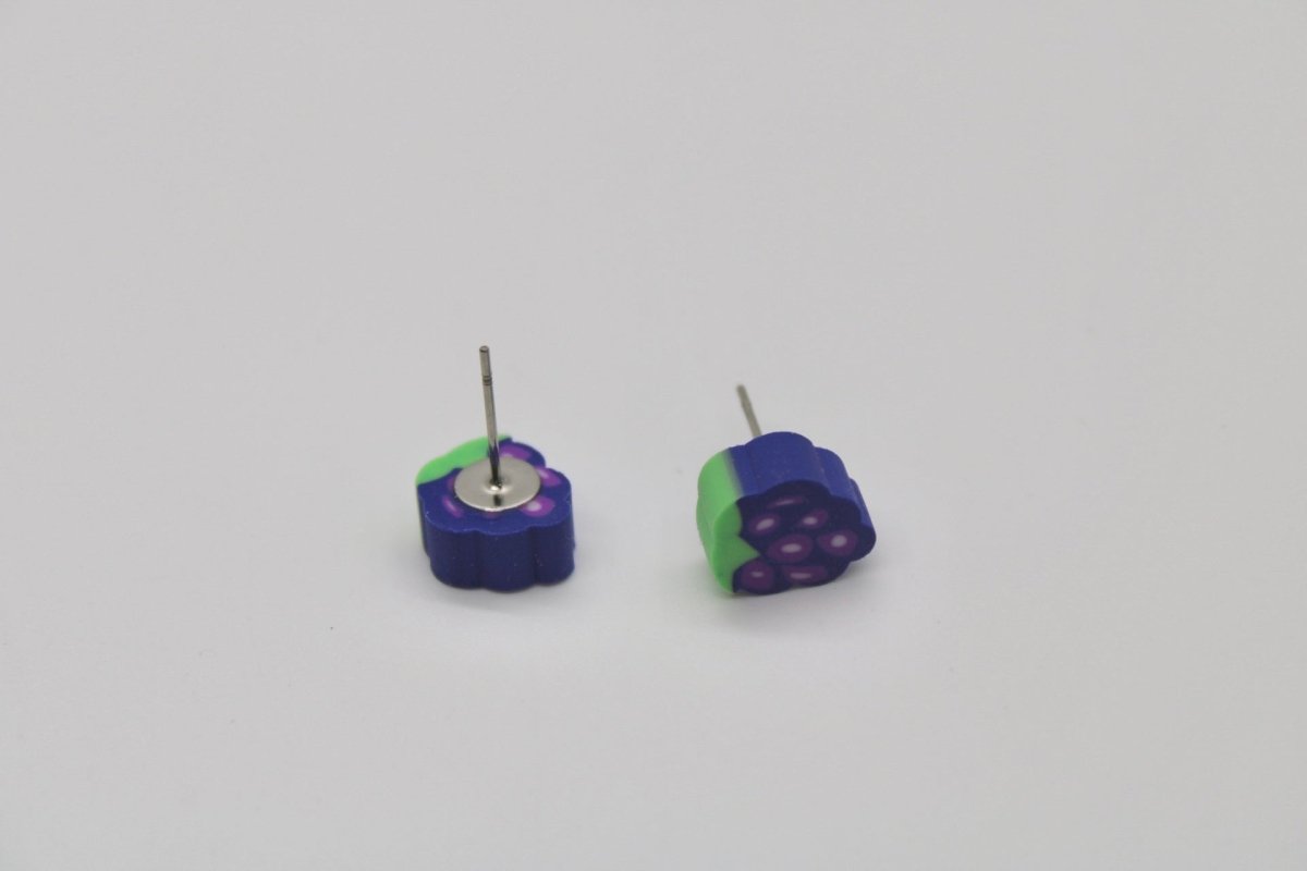 Eraser Earrings - Bodacious BijousGrapes (Post Style)