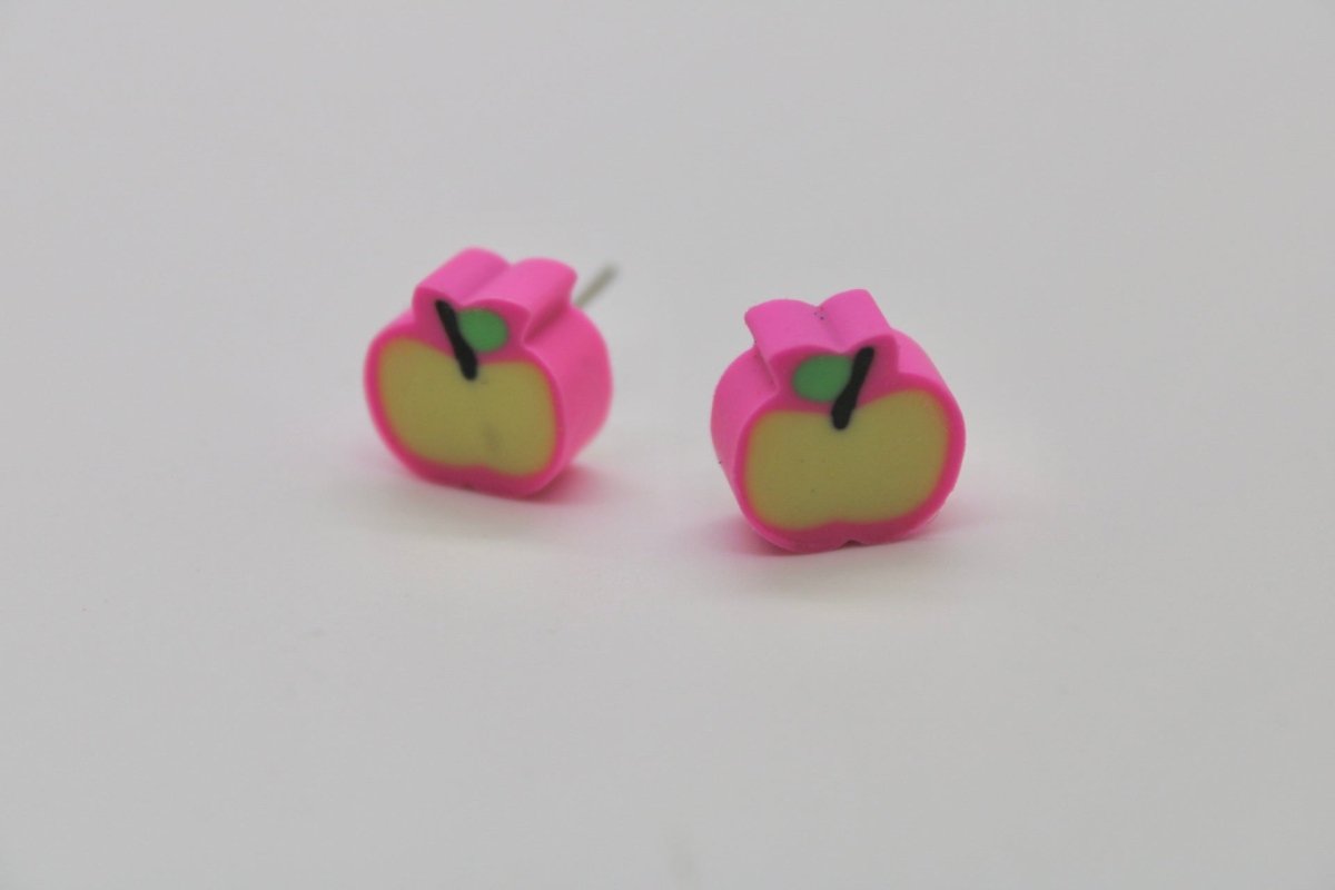 Eraser Earrings - Bodacious BijousBaby Chick (Fish Hook Style)