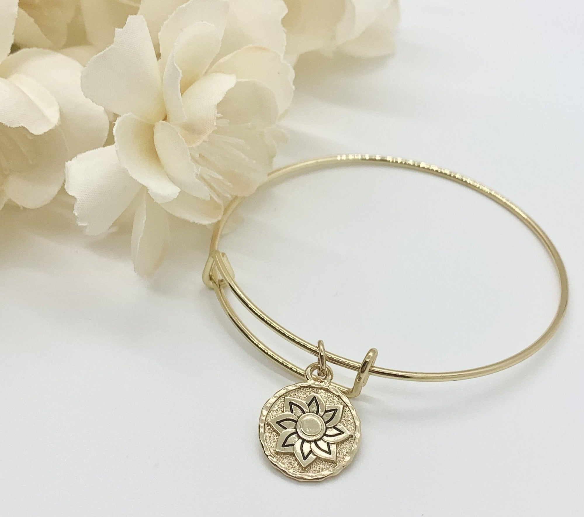 Flower Charm Bracelets - Bodacious Bijous