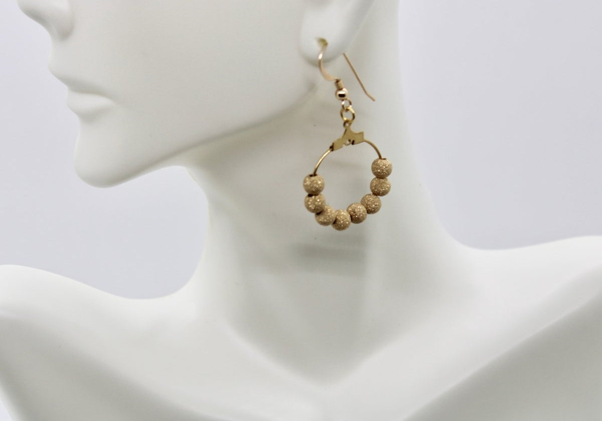 Golden Hoops - Bodacious Bijous