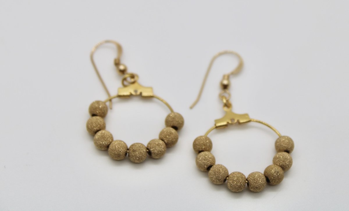 Golden Hoops - Bodacious Bijous