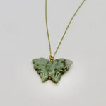 Hand Carved Butterfly Necklace - Bodacious Bijous