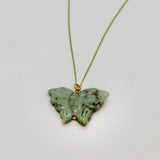 Hand Carved Butterfly Necklace - Bodacious Bijous