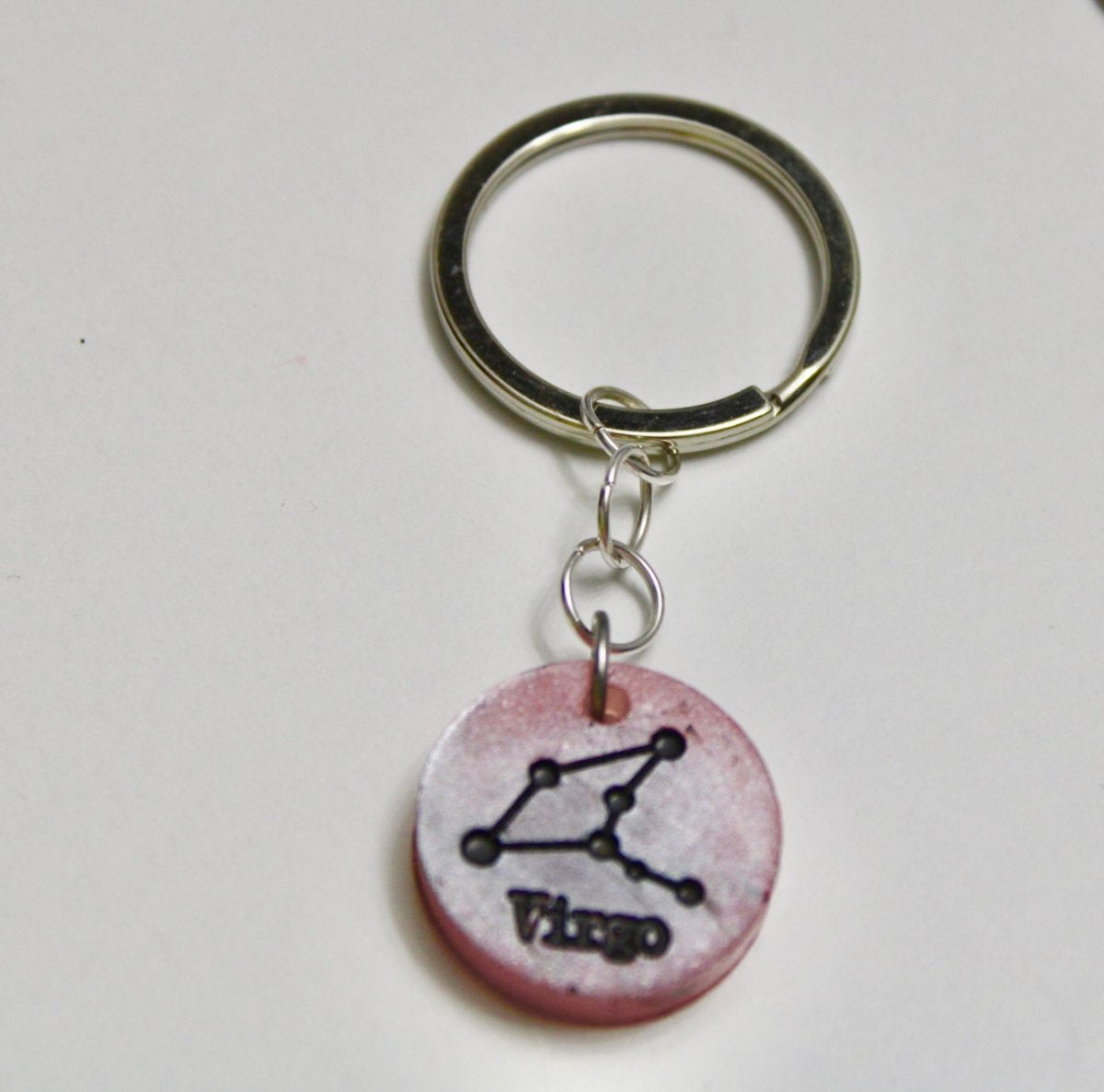 Handmade Horoscope Keychain - Bodacious Bijous