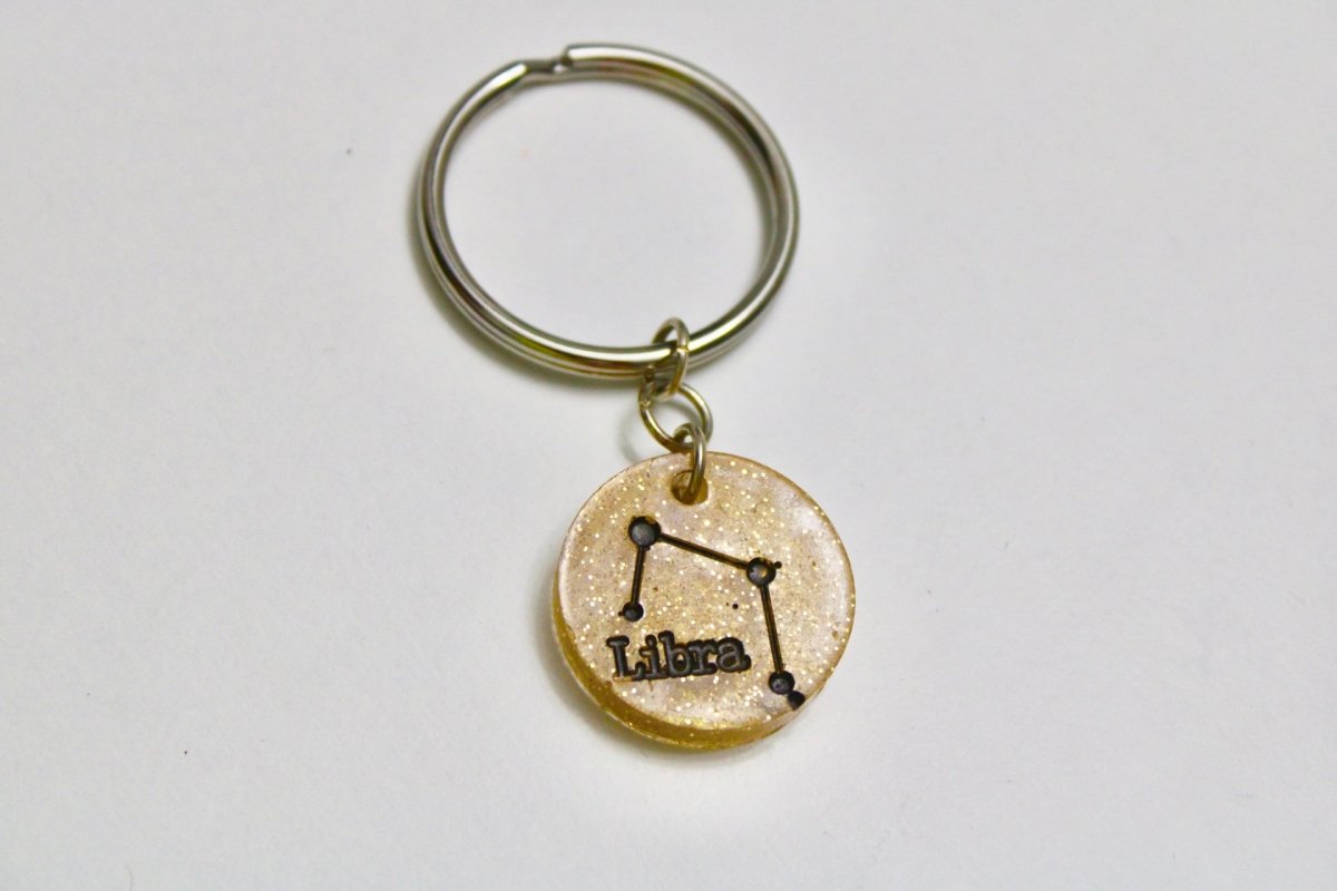 Handmade Horoscope Keychain - Bodacious Bijous