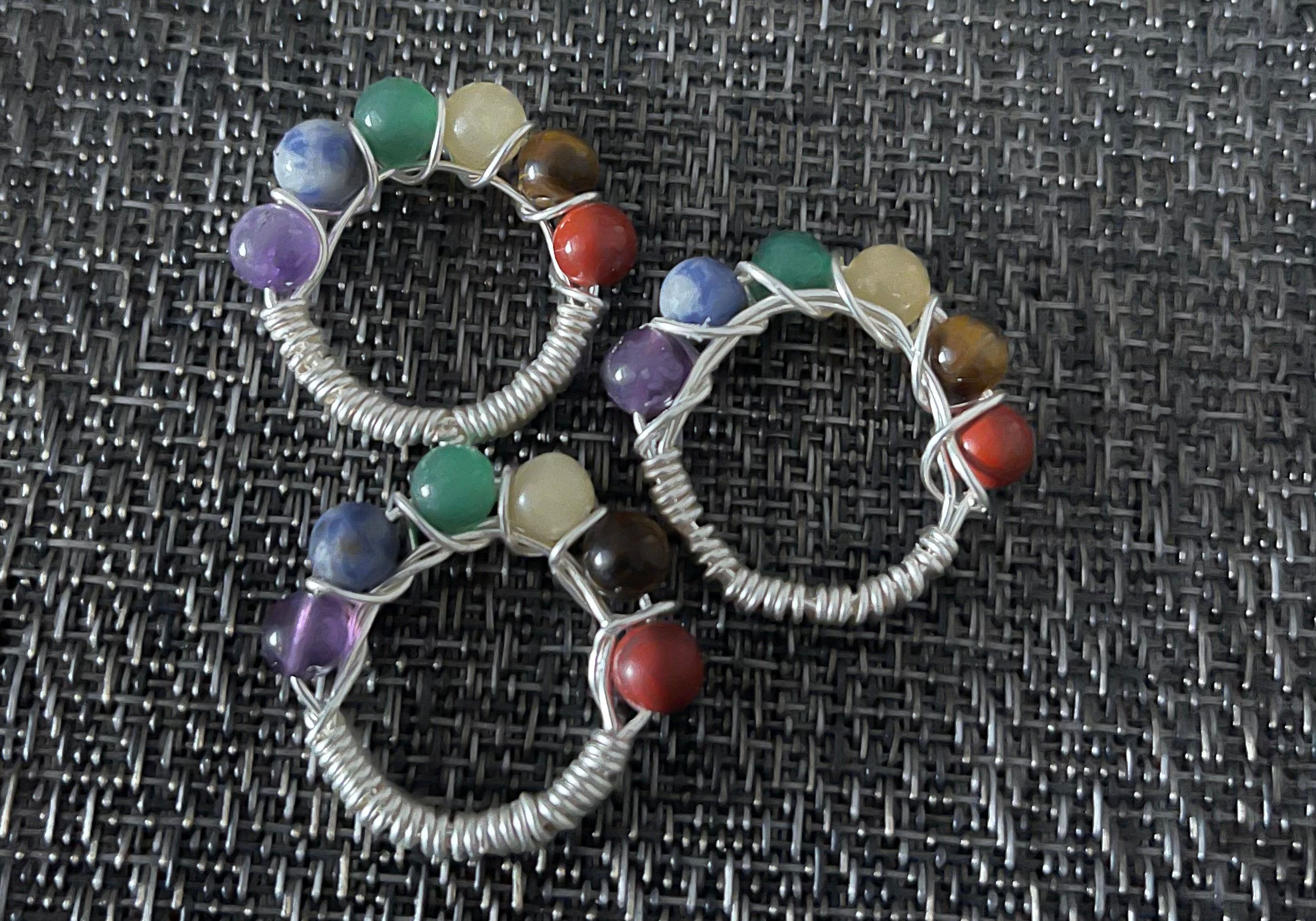 Chakra Style Wire Wrapped Ring