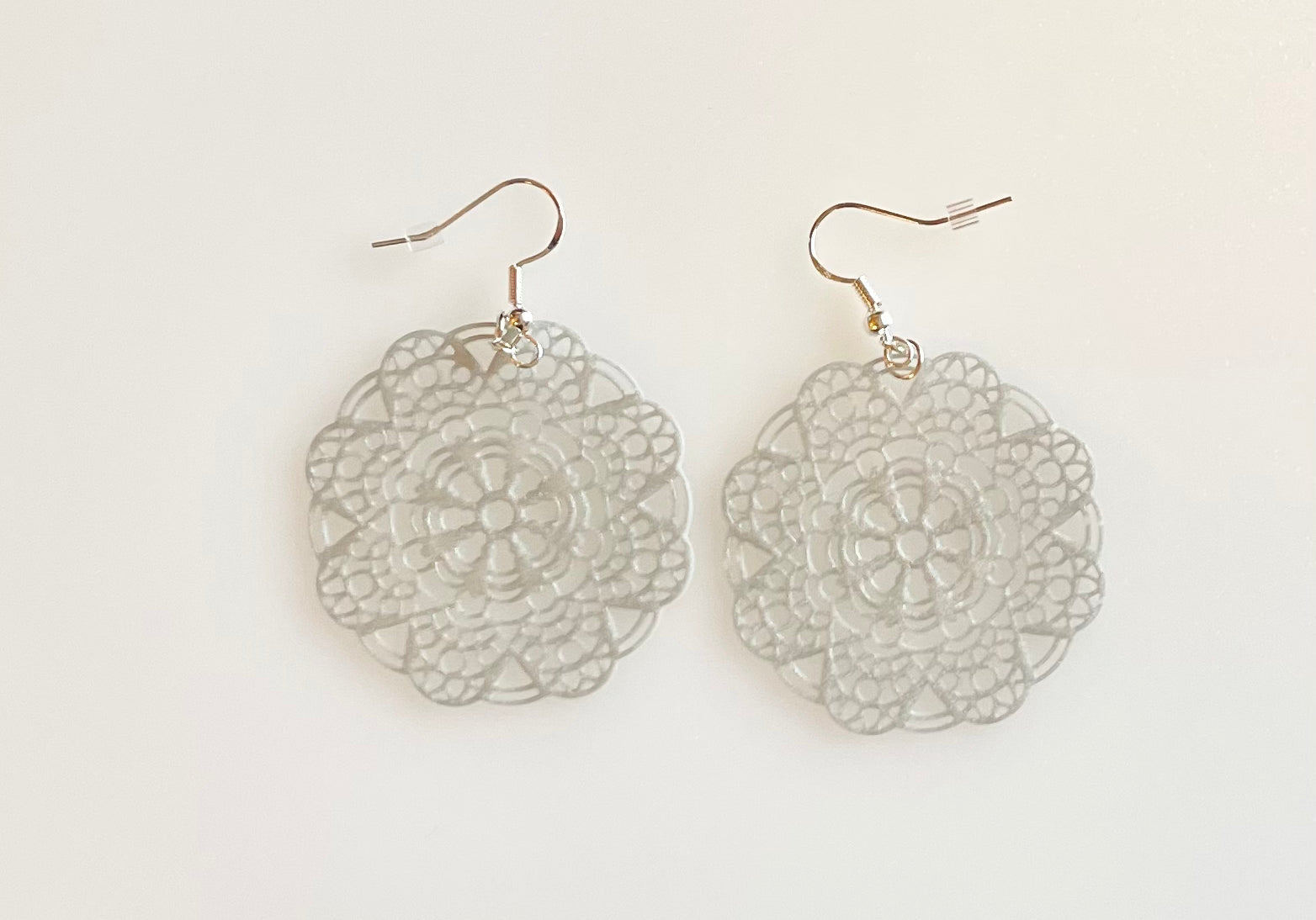 Lace Mandala Inspired Earrings