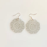 Lace Mandala Inspired Earrings