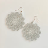 Lace Mandala Inspired Earrings