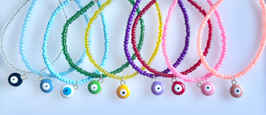Evil Eye Anklet or Bracelets