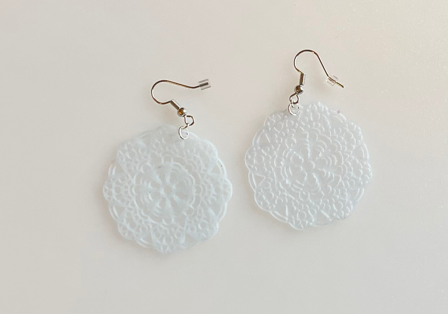 Lace Mandala Inspired Earrings