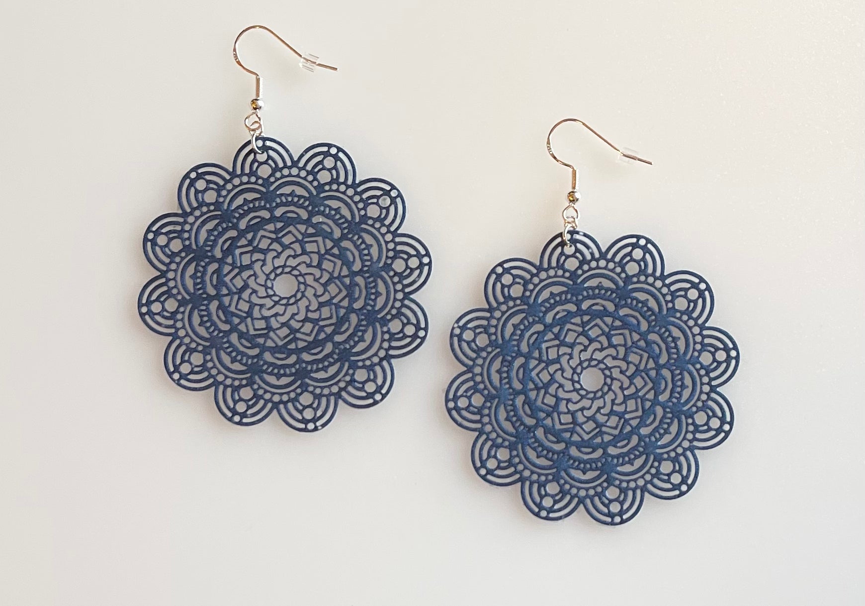 Lace Mandala Inspired Earrings