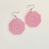 Lace Mandala Inspired Earrings