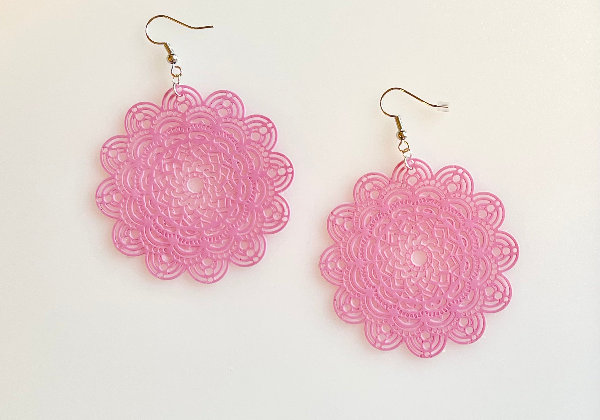 Lace Mandala Inspired Earrings