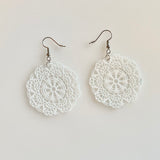 Lace Mandala Inspired Earrings