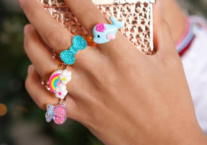 Kids Adjustable Rings - Bodacious Bijous