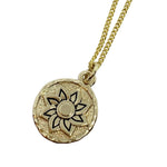 Lotus Flower Pendant Necklace - Bodacious Bijous