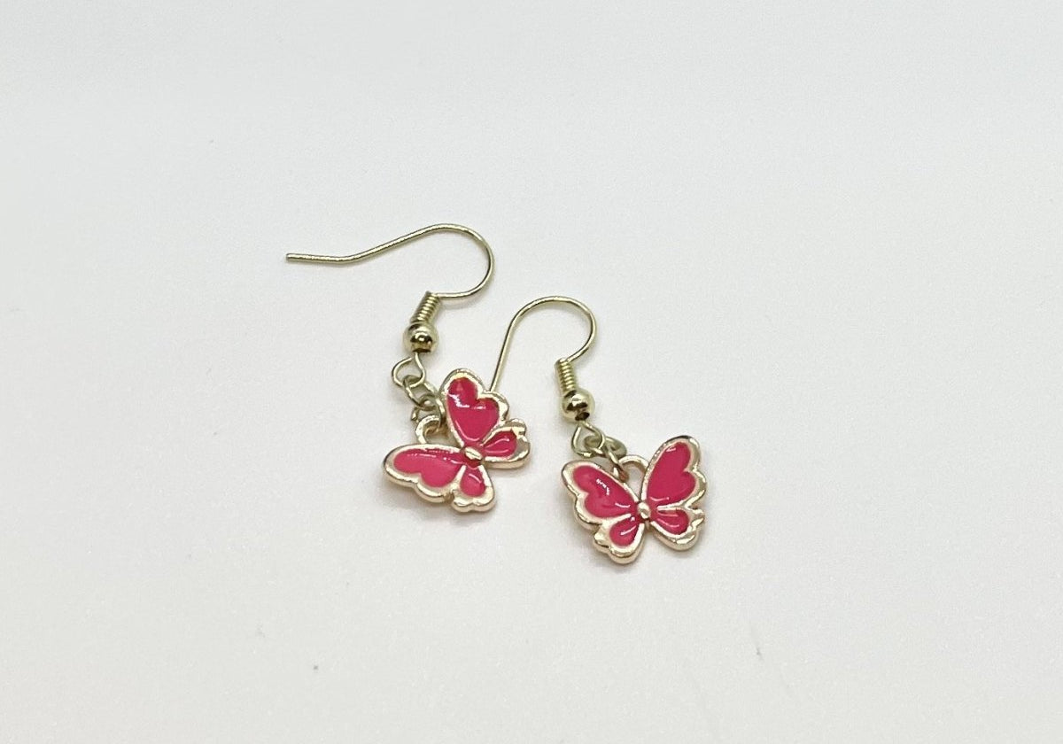 Mini Butterfly Earrings - Bodacious Bijous