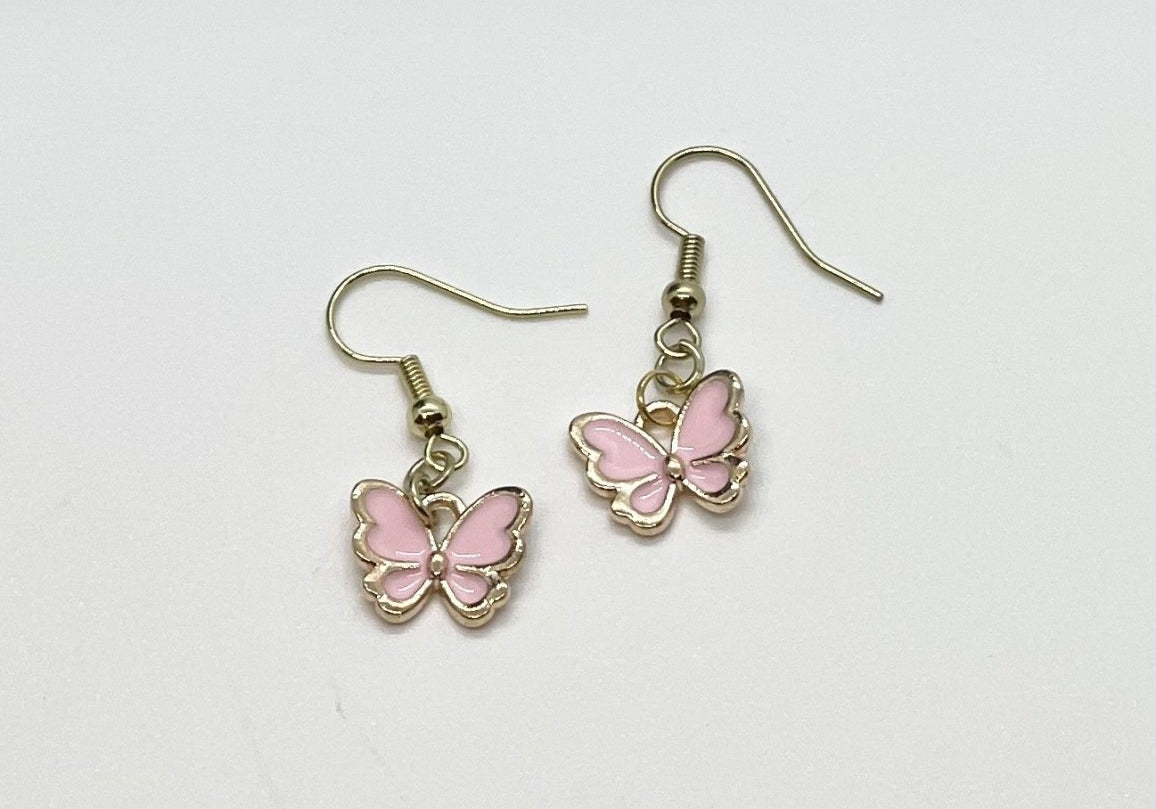 Mini Butterfly Earrings - Bodacious Bijous
