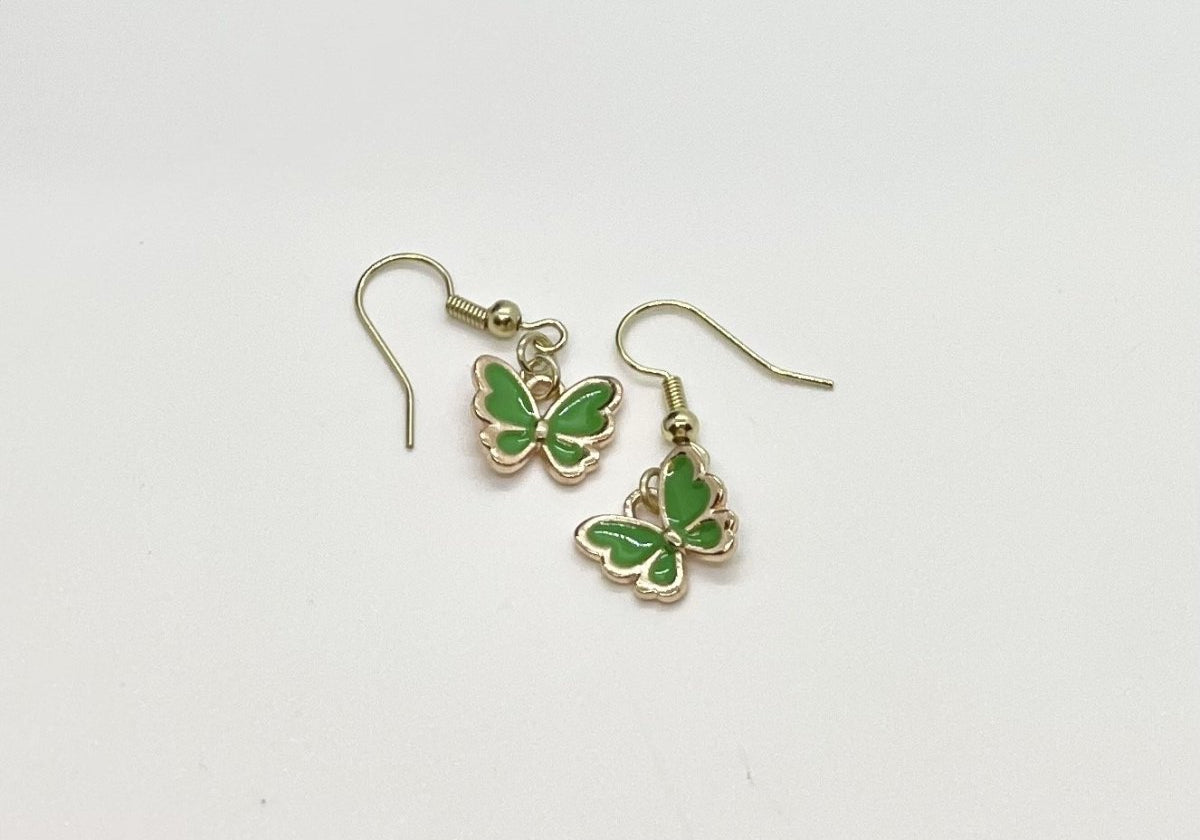 Mini Butterfly Earrings - Bodacious Bijous