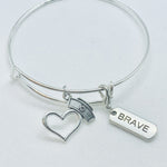 Our Brave Nurses Charm Bracelet - Bodacious Bijous