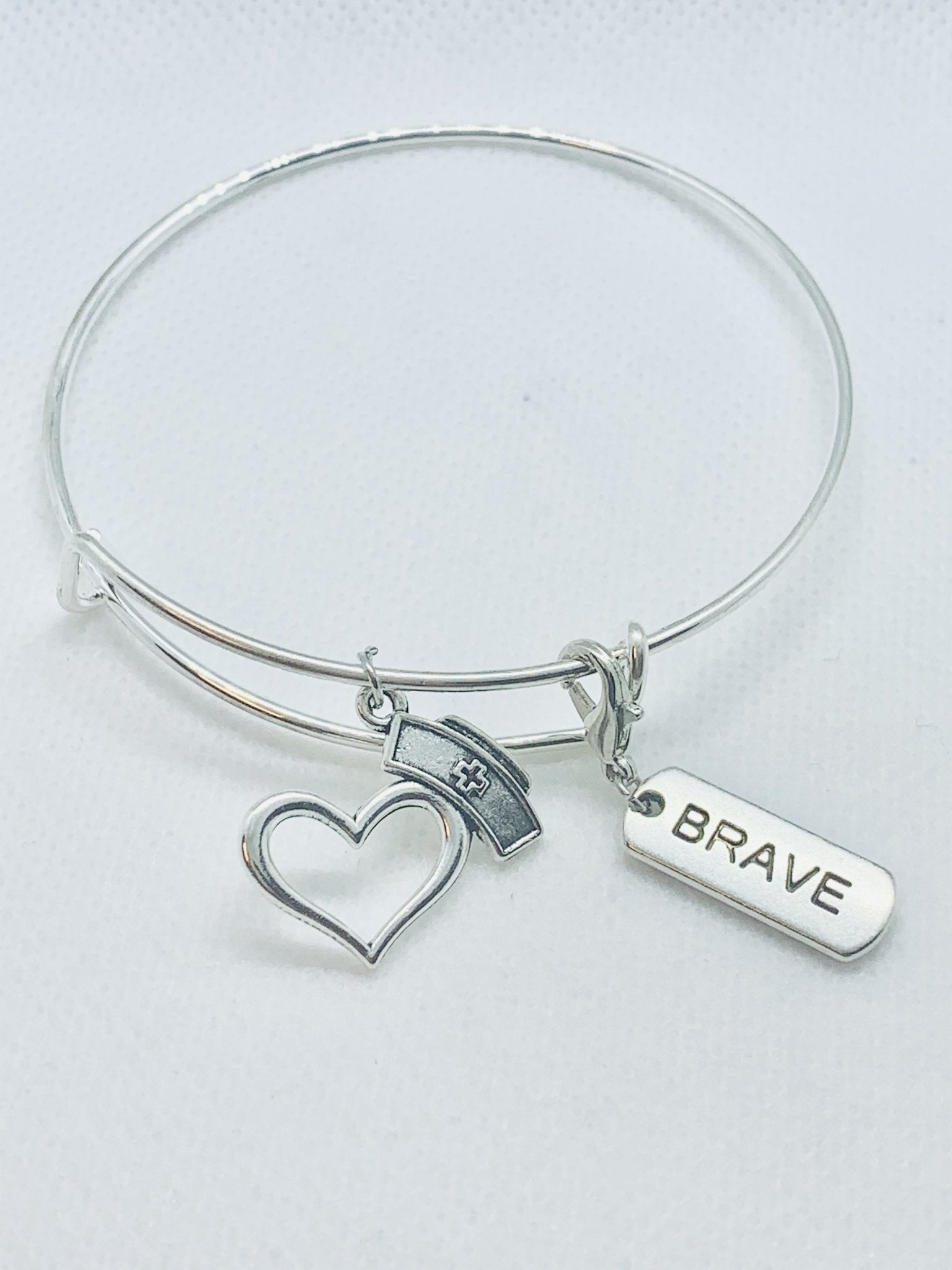 Our Brave Nurses Charm Bracelet - Bodacious Bijous