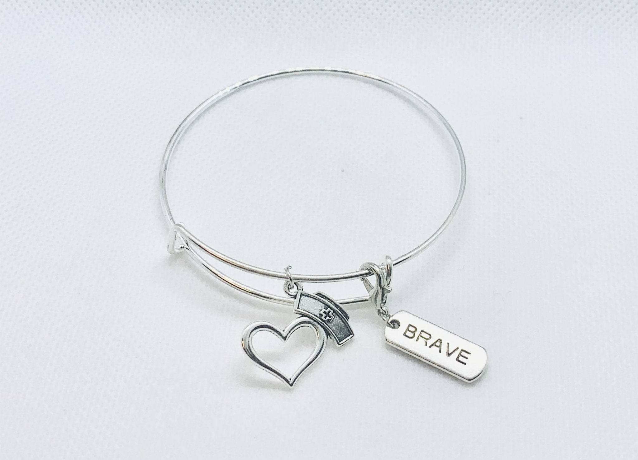 Our Brave Nurses Charm Bracelet - Bodacious Bijous