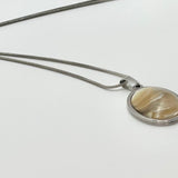 Oval Precious Pendant Necklace - Bodacious Bijous