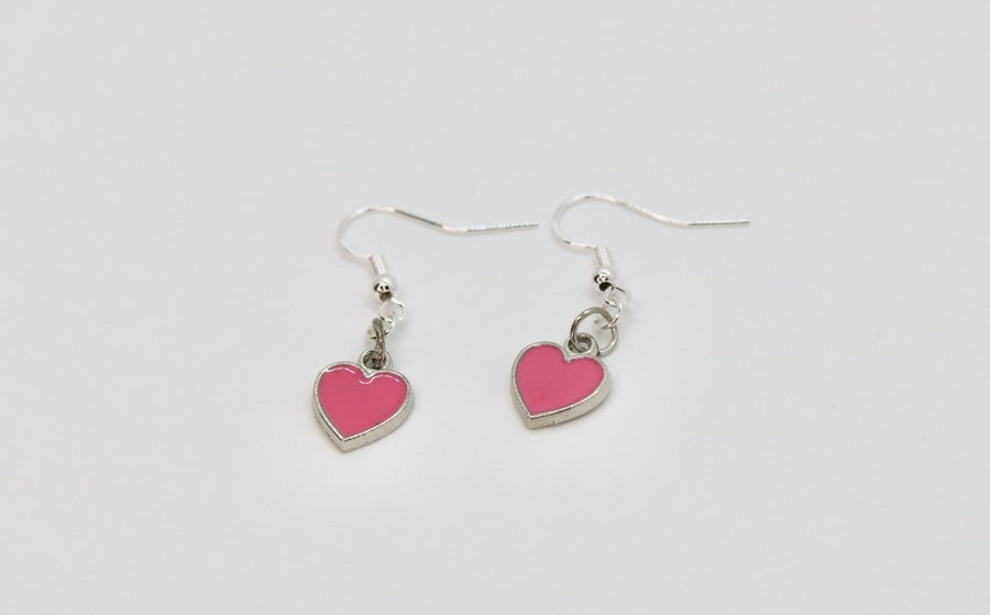 Petite Heart Earrings - Bodacious Bijous