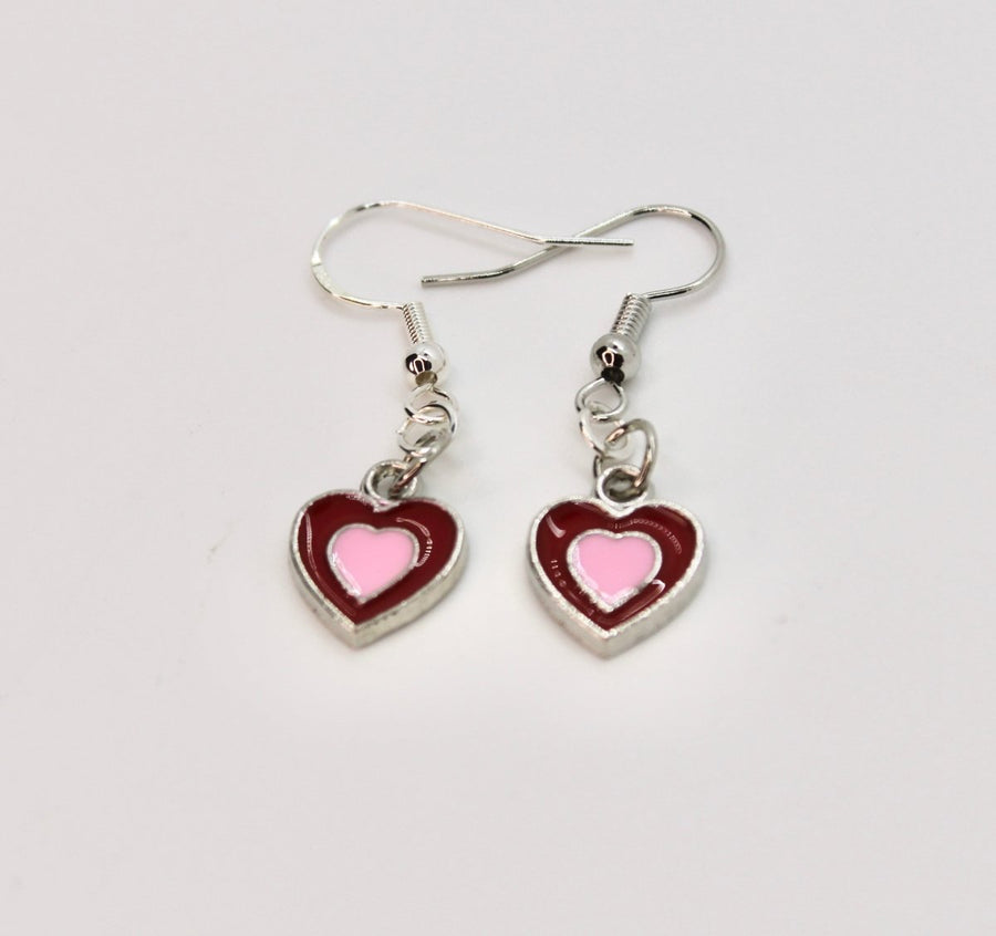 Petite Heart Earrings - Bodacious Bijous