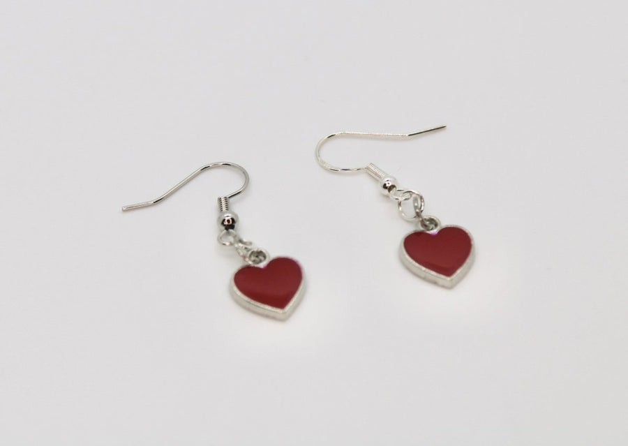 Petite Heart Earrings - Bodacious Bijous