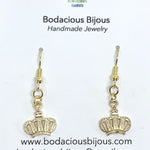 Queen For A Day Dangle Earrings - Bodacious Bijous