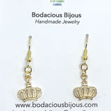 Queen For A Day Dangle Earrings - Bodacious Bijous