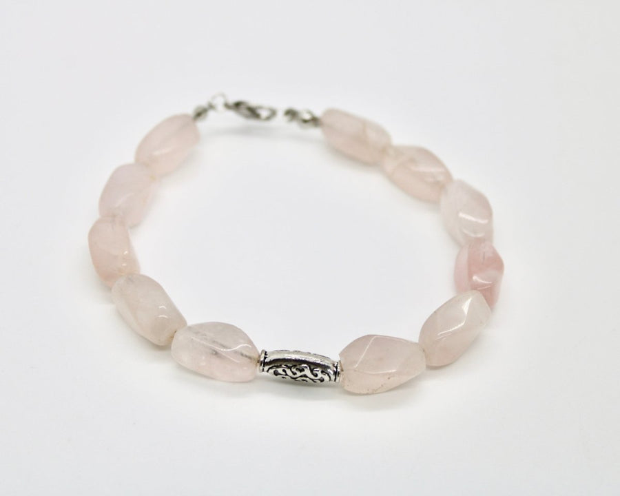 Rose Quartz Bead Bracelets - Bodacious Bijous
