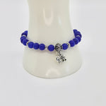 Royal Blue Bead Bracelet - Bodacious Bijous