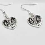 Silver Tree of Life Earrings - Bodacious Bijous